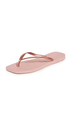 Sandalias Havaianas Slim Square Crocus Rose US 7-8