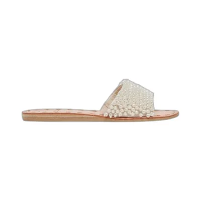 Sandalias Dolce Vita Dalon Pearl Vanilla mujer