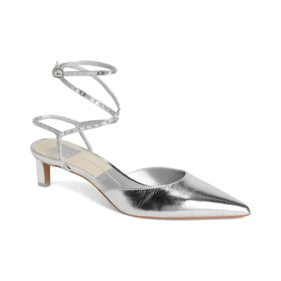 Zapatillas Dolce Vita Loklyn Stud plateadas mujer