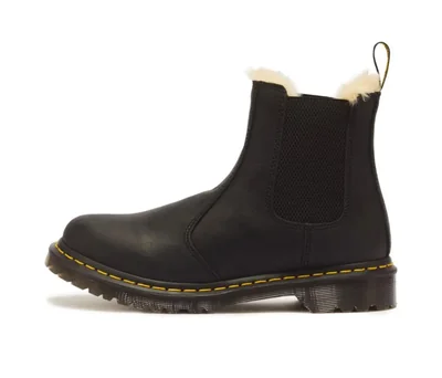 Bota Dr. Martens Leonore 2976 para mujer negra talla 10