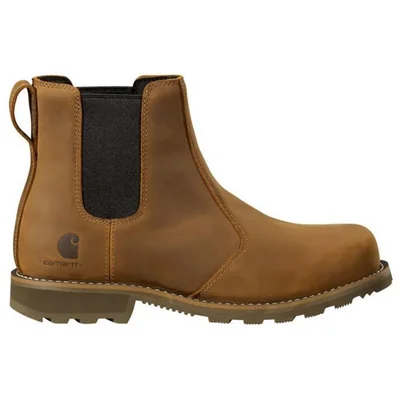 Botines Carhartt Frontier café mujer puntera acero