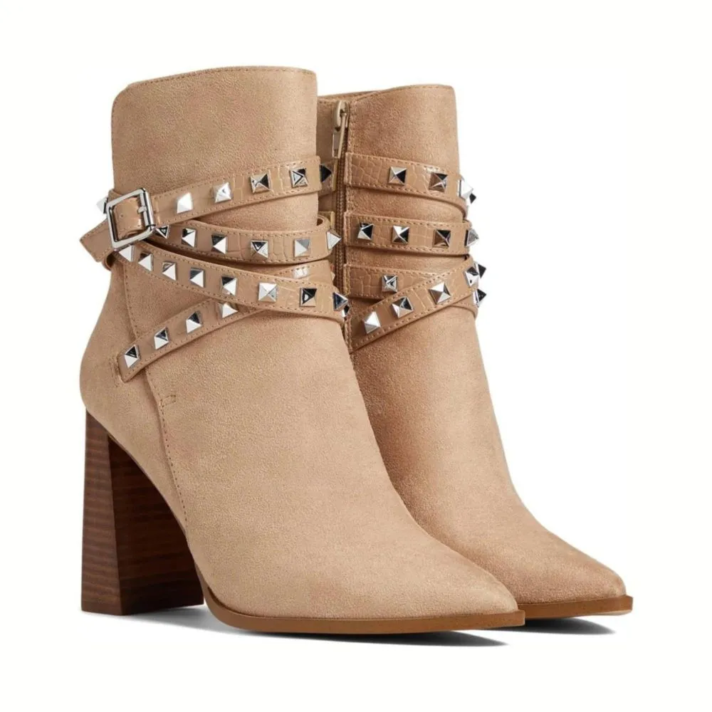 Botines Steve Madden Scandal Camel mujer