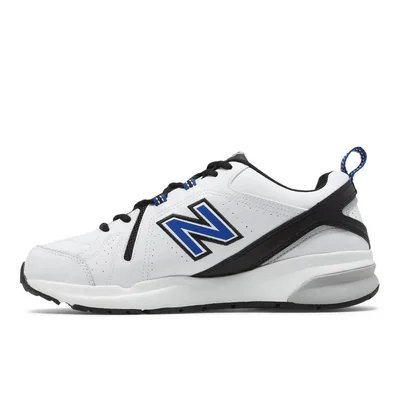 Zapatos New Balance 608 V5 Blanco/Royal 292 cm Ancho