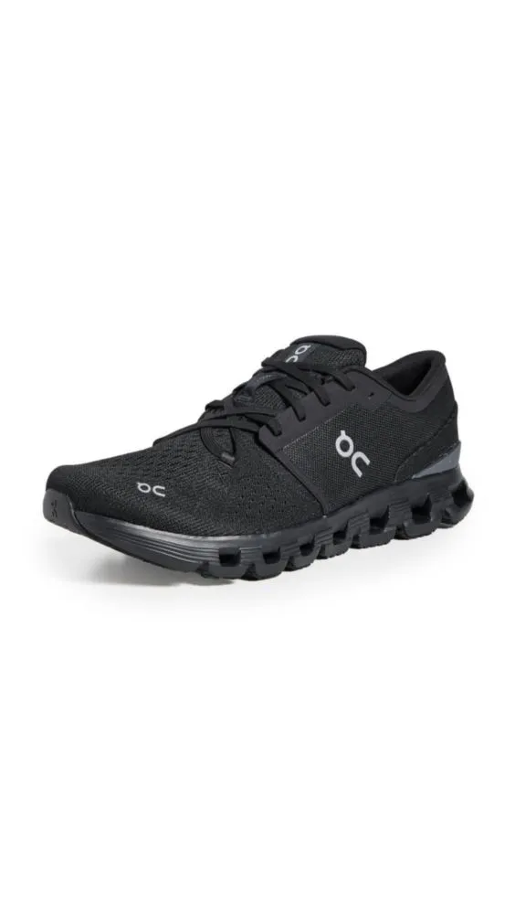Zapatillas On Cloud X 4 para hombre negro Eclipse talla 11 US