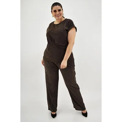 Set Glitter Roman Fashion /tallas Extras, 4314 (cobre) Cafe