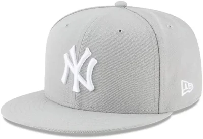 Gorra New Era Mlb 59fifty Team Color New York Yankees Gris - Venta Internacional.