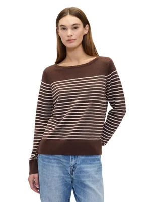 Jersey GAP de mimbre con cuello de barco para mujer Talla M