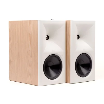 Klipsch THE SEVENS II Bocinas Amplificadas Colaboracion con Onkio Dolby Atmos Color Red Oak