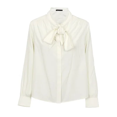 Blusa Lisa con Corbata Voltaire &voltaire para Mujer.