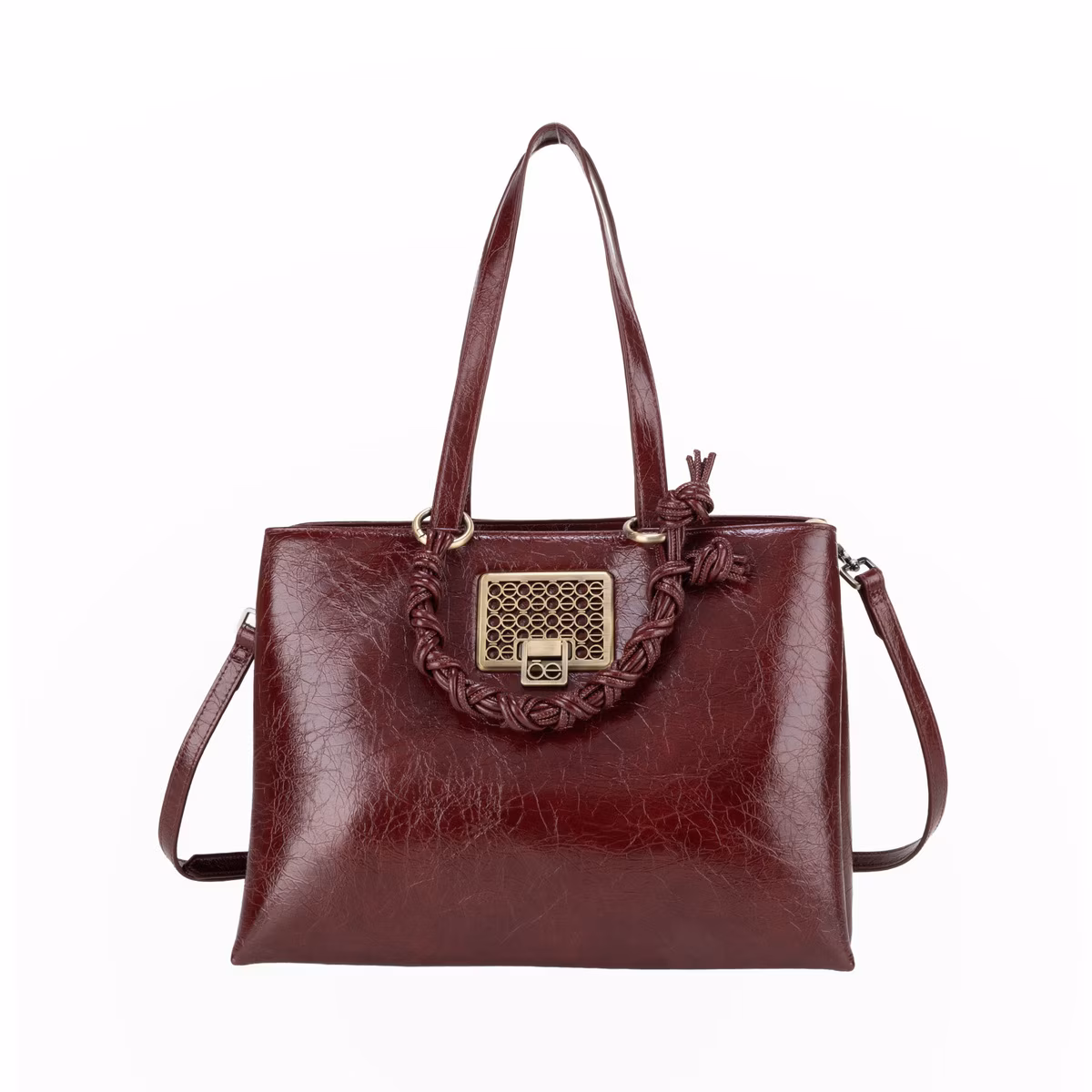 Bolso Satchel Tinto para Mujer