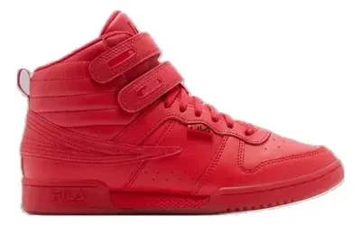 Tenis Fila F-14 Dama 5fm01774601 Cómodo Original Moda Rojo Liso