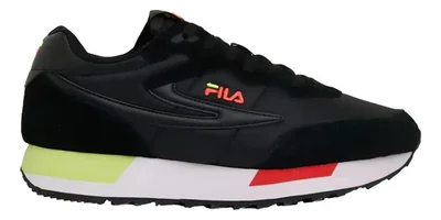 Tenis Fila Modulus Dama 5rm01718044 Chic Original Moda Negro Liso