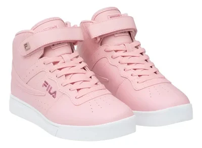 Tenis Fila Vulc 13 Dama Estilo Moderno Y Urbano Rosa Lisa