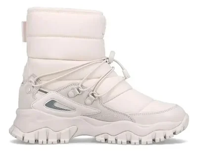 Bota Informal, Fila Monti Ctf Dama Cálido Crema Lisa