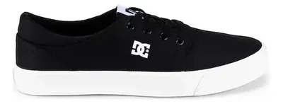 Tenis Dc Shoes Trase Tx Mx (blk) Caballero Adys300794blk Negro Liso