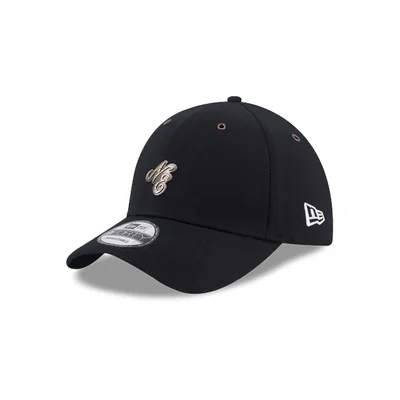 New Era Hammered Metal 9FORTY Strapback Negro