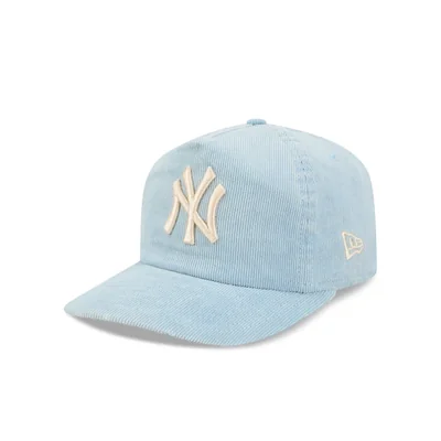 New York Yankees MLB Pastel Corduroy 19TWENTY Strapback Azul