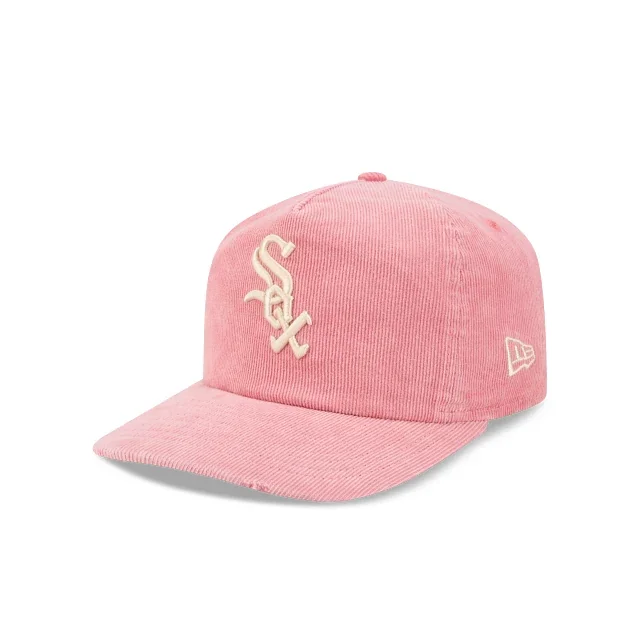 Chicago White Sox MLB Pastel Corduroy 19TWENTY Strapback Rosa