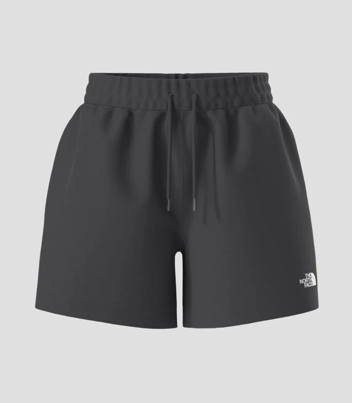 Short Double Knit para entrenamiento liso Mujer
