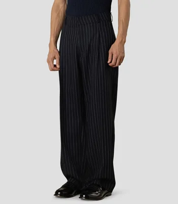 Pantalón a rayas Hombre