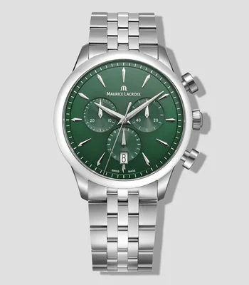 Reloj para Hombre cronógrafo casual Verde