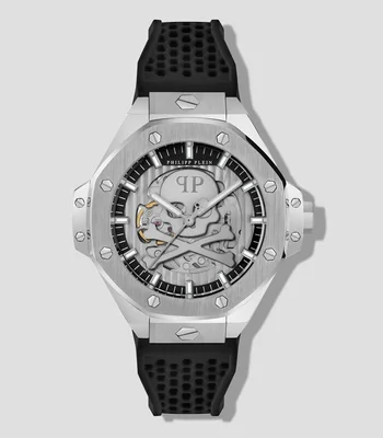 Reloj para Hombre Plein Skeleton Royal Casual, Plateado