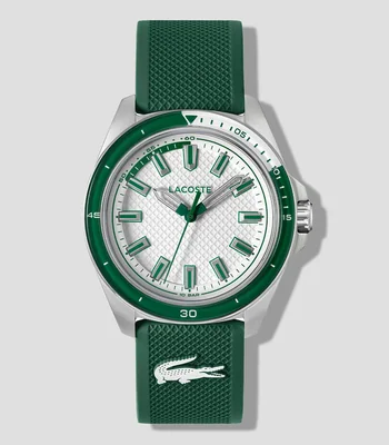 Reloj para Hombre Capbreton Deportivo Verde, Plateado