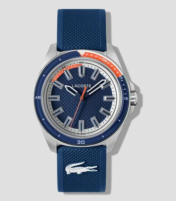 Reloj para Hombre Capbreton Deportivo Azul, Plateado