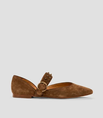 Flats Mary Jane Sabrina en piel Mujer
