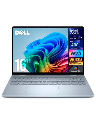 Laptop 2 en 1 Sí DEL-LDB06250-7144BLU-I 16 pulgadas WUXGA Intel core ultra 7 Integradas 16 GB RAM No aplica 1 TB