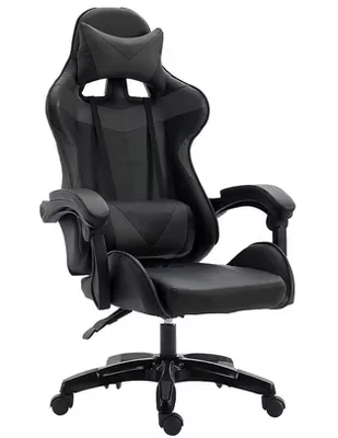 Silla gamer basic de mezcla de materiales