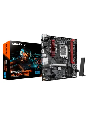 Tarjeta madre B760M Gaming AC DDR4 G compatible con procesador Intel