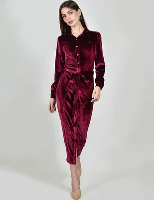 Vestido midi casual para mujer
