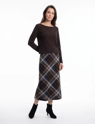 Vestido midi casual para mujer