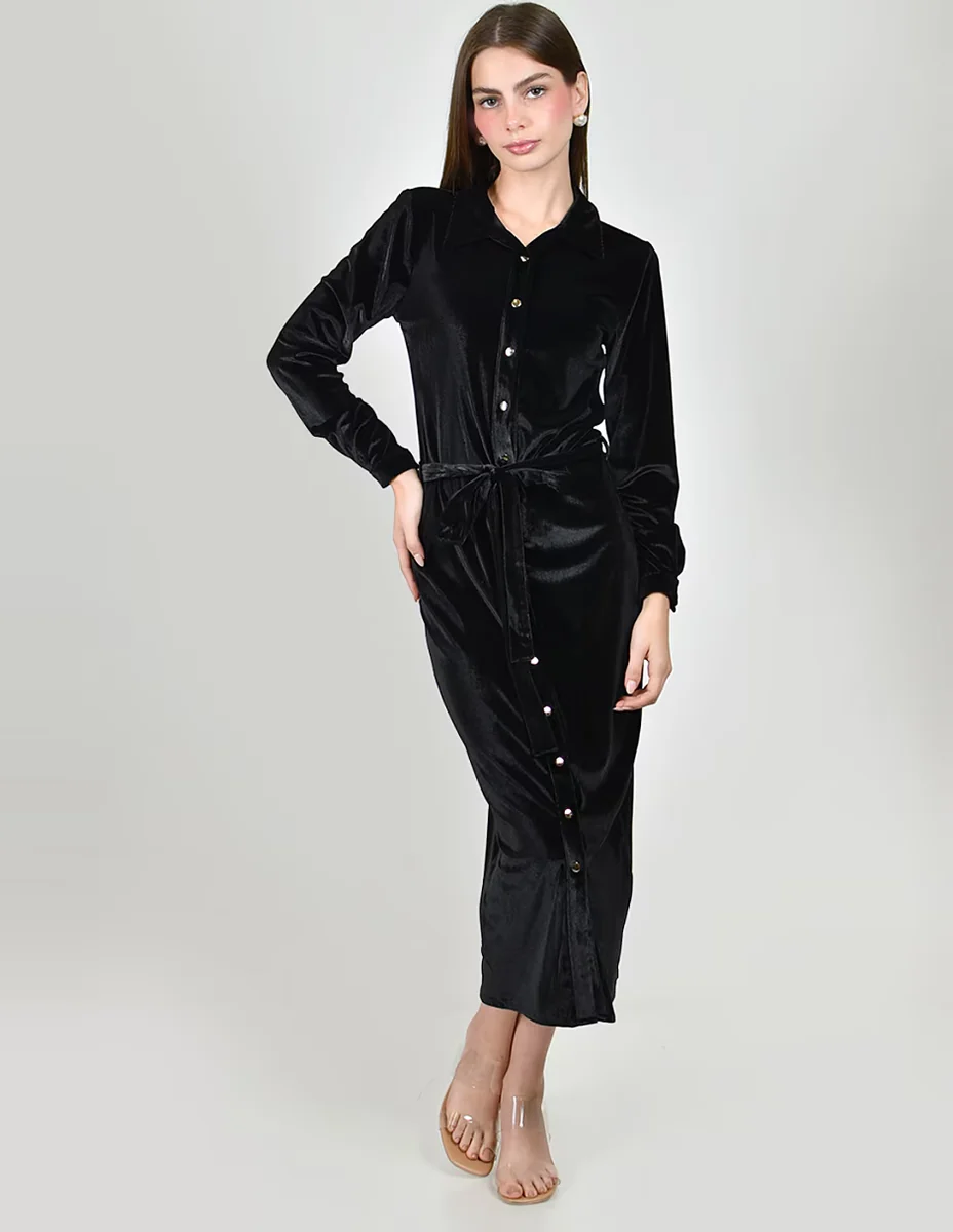 Vestido midi casual para mujer