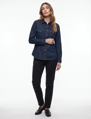 Blusa manga larga para mujer