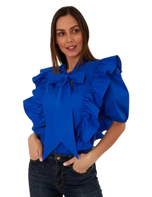 Blusa manga 3/4 para mujer