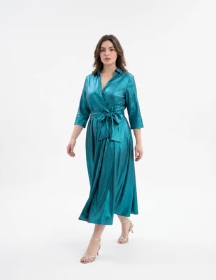 Vestido midi de fiesta para mujer
