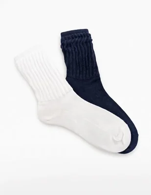 Set de calcetín comfort de algodón para mujer 2 Pares
