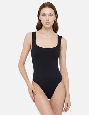 Body escote cuadrado para mujer