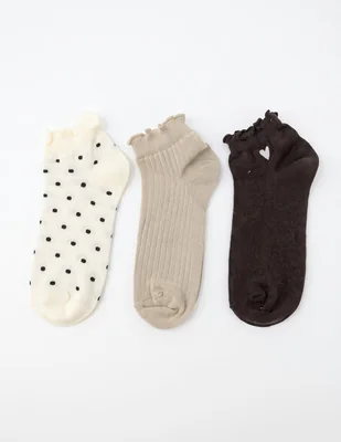 Set de tín de algodón para mujer 3 Pares