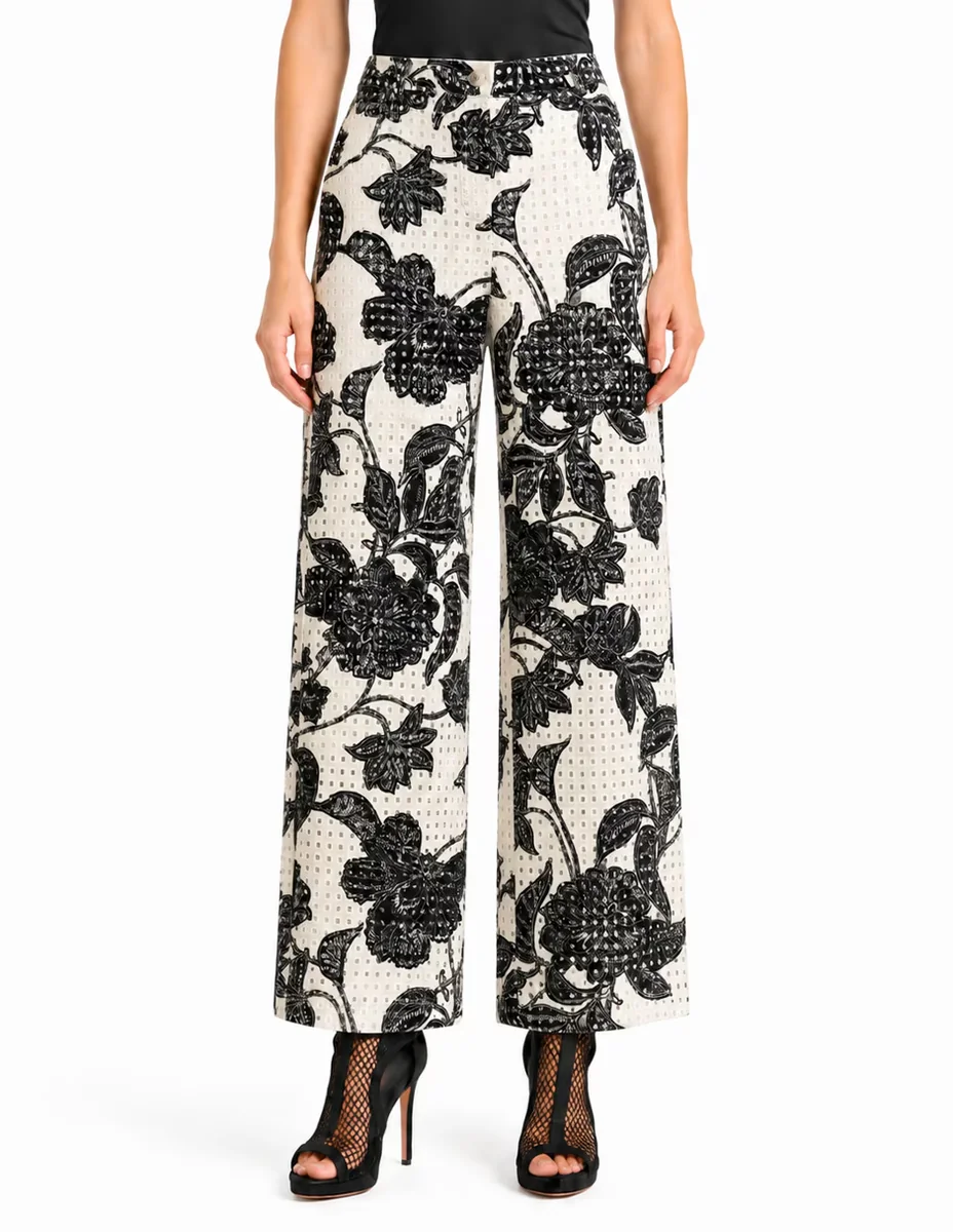 Pantalón delphy regular para mujer