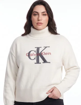 Suéter cuello alto para mujer