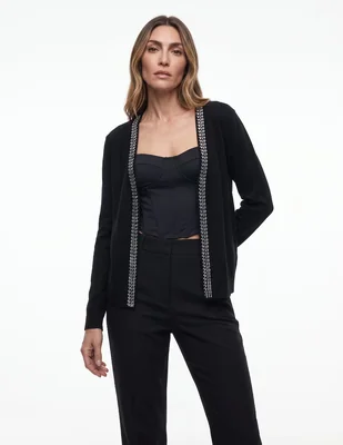 Suéter cuello abierto para mujer