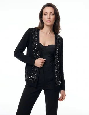 Suéter cuello abierto para mujer