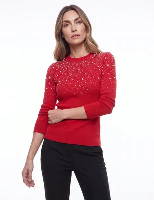 Suéter cuello alto para mujer