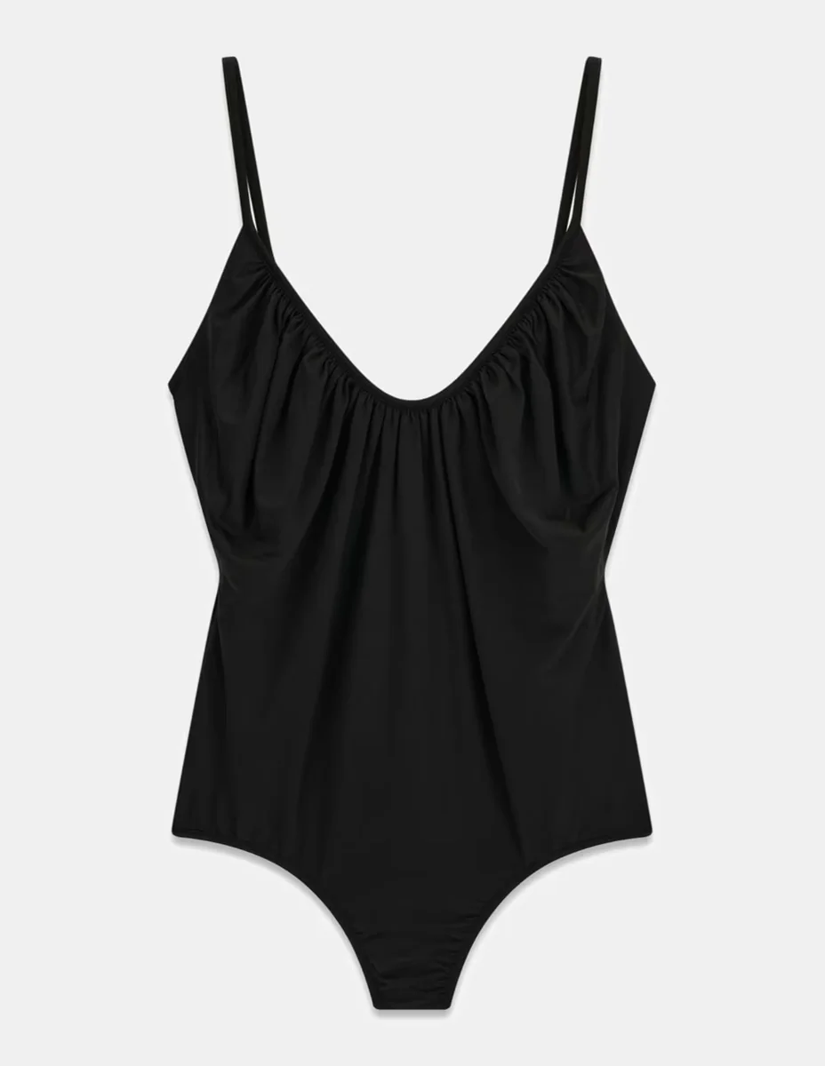 Body cuello v para mujer