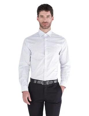 "camisa/sobrecamisa" formal "de" (si aplica) algodón "manga" larga "para hombre"