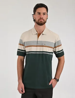Playera tipo polo para hombre