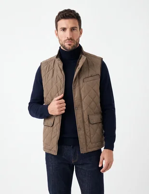 Chaleco capitonado para hombre